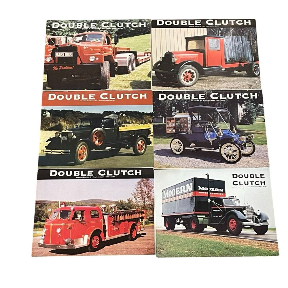 Double Clutch magazine all issues from 1996 Antique Truck Club of America Vol 26